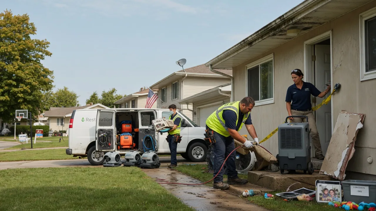 Water Damage Restoration in Springlake, TX near me